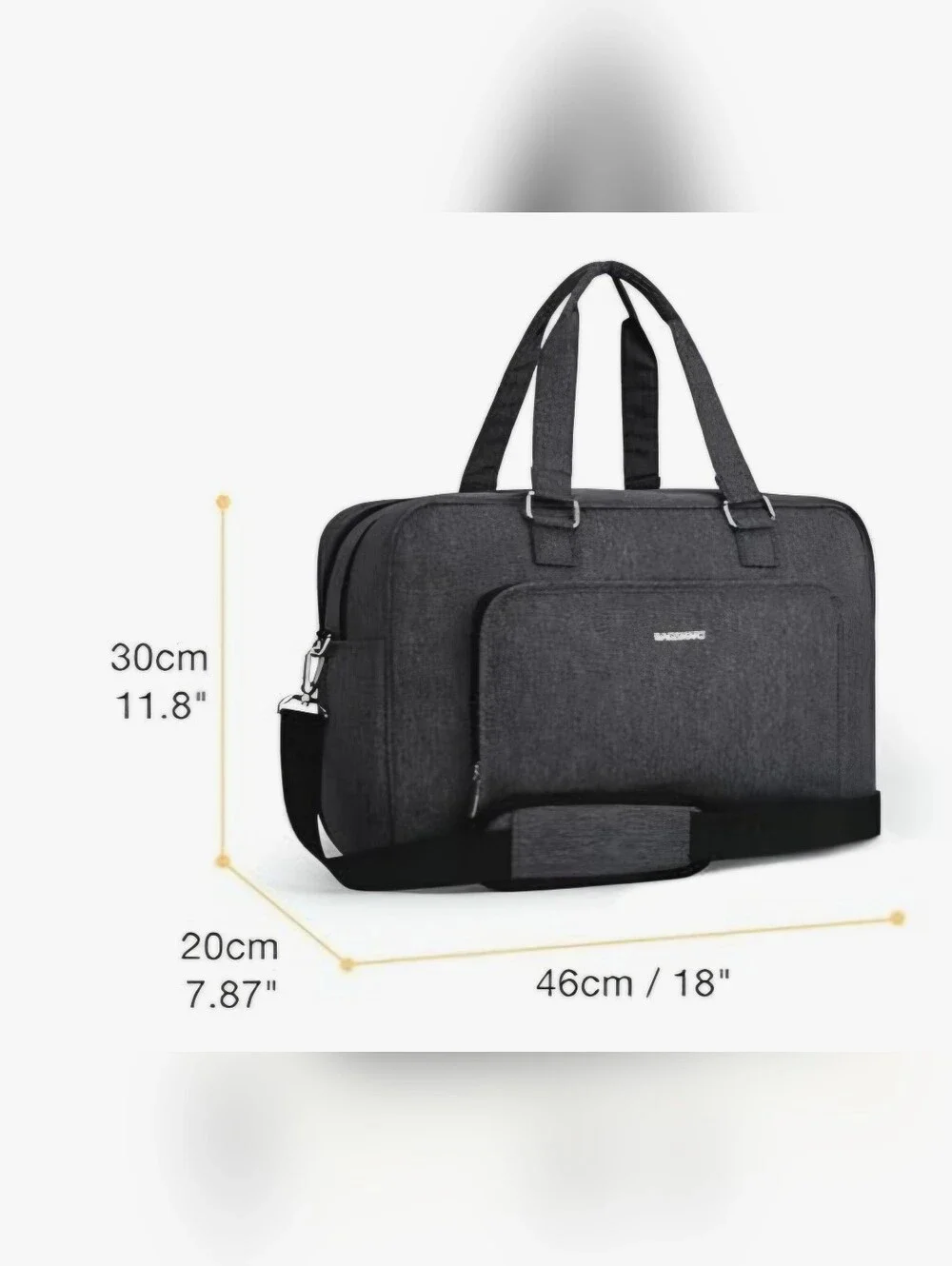 Bagsmart Weekender Travel Bag w/Laptop Sleeve